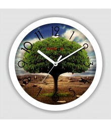 Colorful Wooden Designer Analog Wall Clock RC-2514
